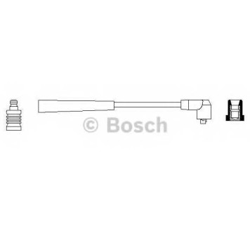 Провод зажигания BOSCH 0 986 356 004