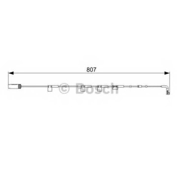 Сигнализатор износа тормозных колодок BOSCH 1 987 473 058