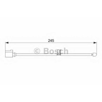 Сигнализатор износа тормозных колодок BOSCH 1 987 474 563