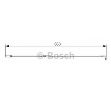 Сигнализатор износа тормозных колодок BOSCH 1 987 473 005