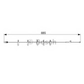 Сигнализатор износа тормозных колодок BOSCH 1 987 473 015