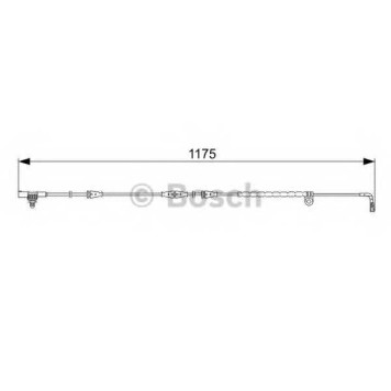 Сигнализатор износа тормозных колодок BOSCH 1 987 473 032