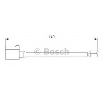 Сигнализатор износа тормозных колодок BOSCH 1 987 474 566