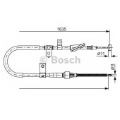 Трос стояночной тормозной системы BOSCH 1 987 482 258