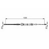 Трос стояночной тормозной системы BOSCH 1 987 482 266