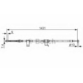 Трос стояночной тормозной системы BOSCH 1 987 482 293