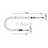 Трос стояночной тормозной системы BOSCH 1 987 477 890