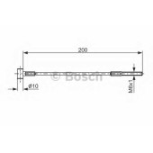 Трос стояночной тормозной системы BOSCH 1 987 477 979