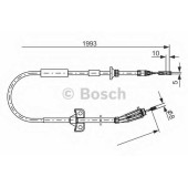 Трос стояночной тормозной системы BOSCH 1 987 477 819