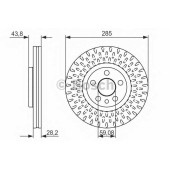 Тормозной диск BOSCH 0 986 479 114