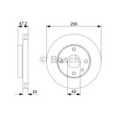 Тормозной диск BOSCH 0 986 479 328