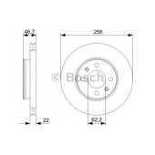 Тормозной диск BOSCH 0 986 479 367