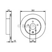 Тормозной диск BOSCH 0 986 479 453