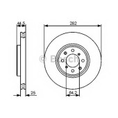 Тормозной диск BOSCH 0 986 479 476