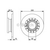 Тормозной диск BOSCH 0 986 479 401