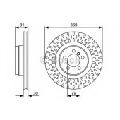 Тормозной диск BOSCH 0 986 479 557