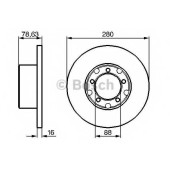 Тормозной диск BOSCH 0 986 478 201