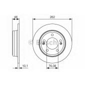 Тормозной диск BOSCH 0 986 479 052