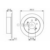 Тормозной диск BOSCH 0 986 479 061