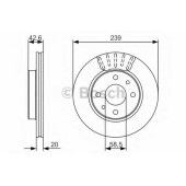 Тормозной диск BOSCH 0 986 479 082