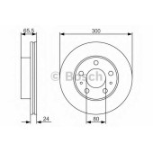 Тормозной диск BOSCH 0 986 479 R86
