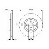 Тормозной диск BOSCH 0 986 479 S01