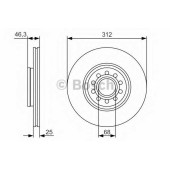 Тормозной диск BOSCH 0 986 479 S23