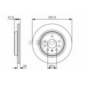 Тормозной диск BOSCH 0 986 479 S27