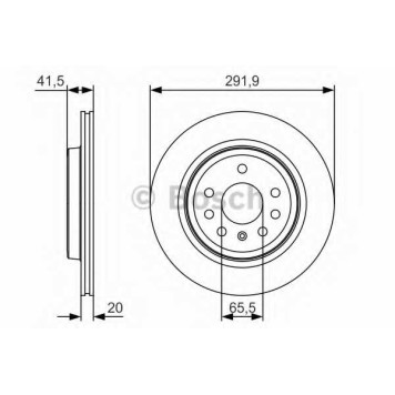 Тормозной диск BOSCH 0 986 479 S27