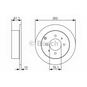 Тормозной диск BOSCH 0 986 479 S68