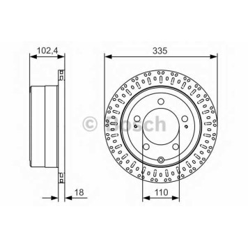 Тормозной диск BOSCH 0 986 479 A61