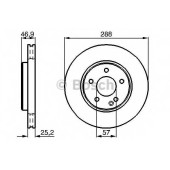Тормозной диск BOSCH 0 986 478 624