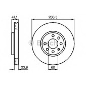 Тормозной диск BOSCH 0 986 478 730