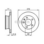 Тормозной диск BOSCH 0 986 478 849
