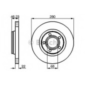 Тормозной диск BOSCH 0 986 478 869