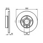 Тормозной диск BOSCH 0 986 478 870