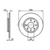 Тормозной диск BOSCH 0 986 478 090