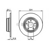 Тормозной диск BOSCH 0 986 478 095