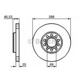 Тормозной диск BOSCH 0 986 479 157