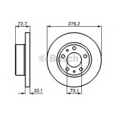 Тормозной диск BOSCH 0 986 479 162