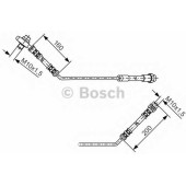Тормозной шланг BOSCH 1 987 476 054