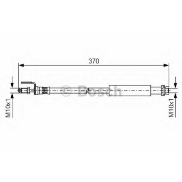 Тормозной шланг BOSCH 1 987 481 487