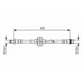 Тормозной шланг BOSCH 1 987 481 567
