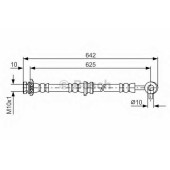 Тормозной шланг BOSCH 1 987 481 572