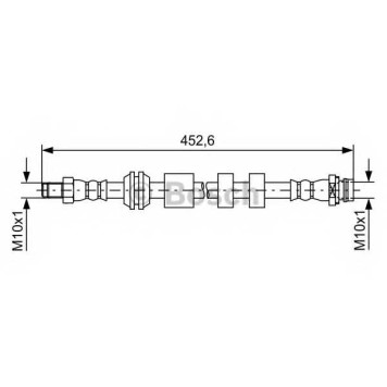 Тормозной шланг BOSCH 1 987 481 741