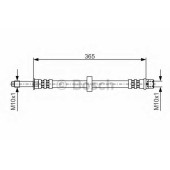 Тормозной шланг BOSCH 1 987 476 851