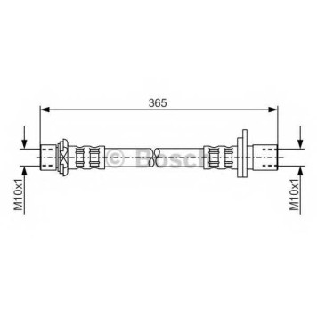 Тормозной шланг BOSCH 1 987 476 164
