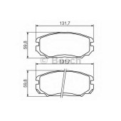 Колодки тормозные дисковые для HYUNDAI SONATA(NF) / KIA OPIRUS(GH) <b>BOSCH 0 986 494 374</b>