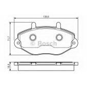 Колодки тормозные дисковые для FORD TRANSIT TOURNEO, TRANSIT(E# #) <b>BOSCH 0 986 495 112</b>
