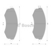 Колодки тормозные дисковые <b>BOSCH 0 986 AB2 067</b>